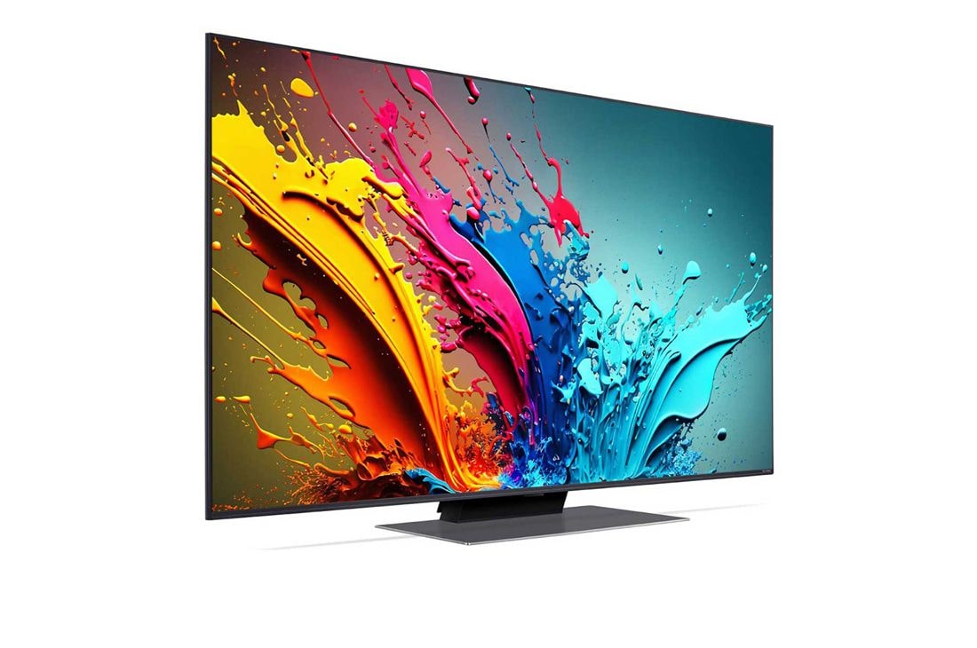 LG 50 inčni LG QNED AI QNED86 4K Smart TV 2024, Blago iskošen prikaz sa leve strane uređaja LG QNED TV, QNED86, 50QNED86T3A, thumbnail 2