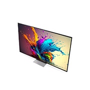 LG 65 inčni LG QNED MiniLED AI QNED91 4K Smart TV 2024, Krupan plan gornje ivice uređaja LG QNED TV, QNED91, 65QNED91T3A, thumbnail 8