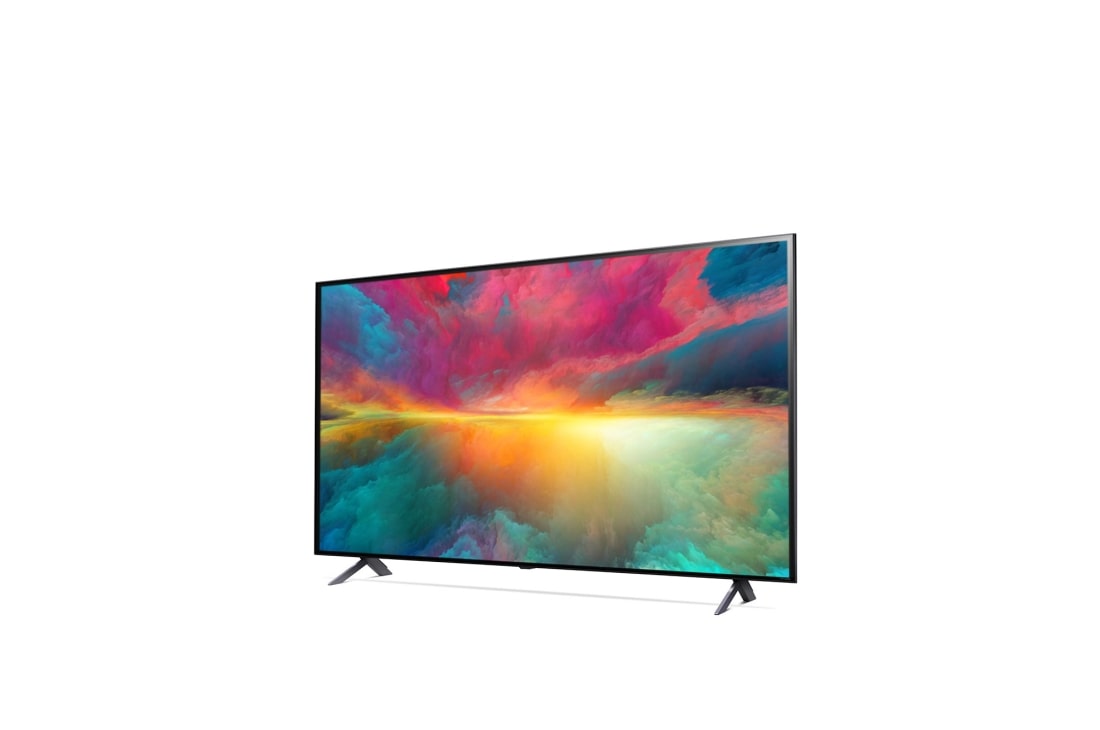 LG QNED 77 55 inča 4K Smart TV, 2023, prikaz sa slikom pod uglom od 30 stepeni, 55QNED773RB, thumbnail 2