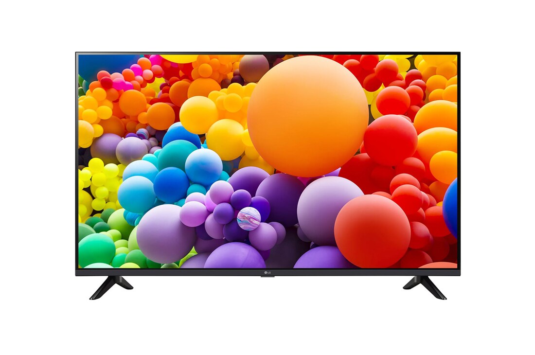 LG 50-inčni LG UHD AI UT73 4K Smart TV 2024, Prikaz spreda uređaja LG UHD TV, UT73, 50UT73003LA, thumbnail 2