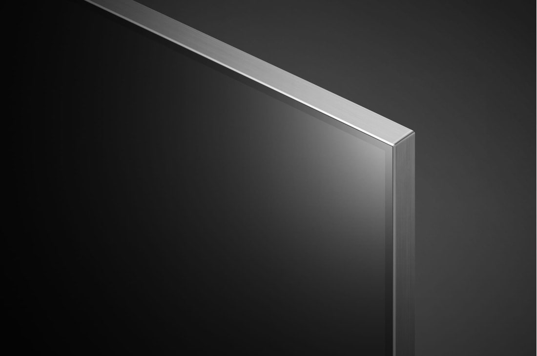 LG QNED MiniLED QNED99 8K Smart TV od 86 inča 2024, Krupan plan gornje ivice uređaja LG QNED TV, QNED99, 86QNED99T9B, thumbnail 5