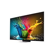 LG QNED MiniLED QNED99 8K Smart TV od 86 inča 2024, Blago iskošen prikaz sa leve strane uređaja LG QNED TV, QNED99, 86QNED99T9B, thumbnail 3