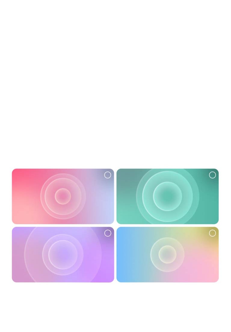 Ekran korisnika koji prolazi kroz proces personalizacije opcije AI Sound Wizard. Bira se niz ikona zvučnih klipova. Prikazani su džez pevač i saksofonista, kao i zvučni talasi koji predstavljaju personalizovani zvuk animiran preko vizuelnih elemenata. 