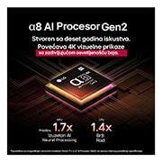 LG 83-inčni LG OLED AI B5 4K pametni televizor 2025, lifestyle, OLED83B53LA, thumbnail 5