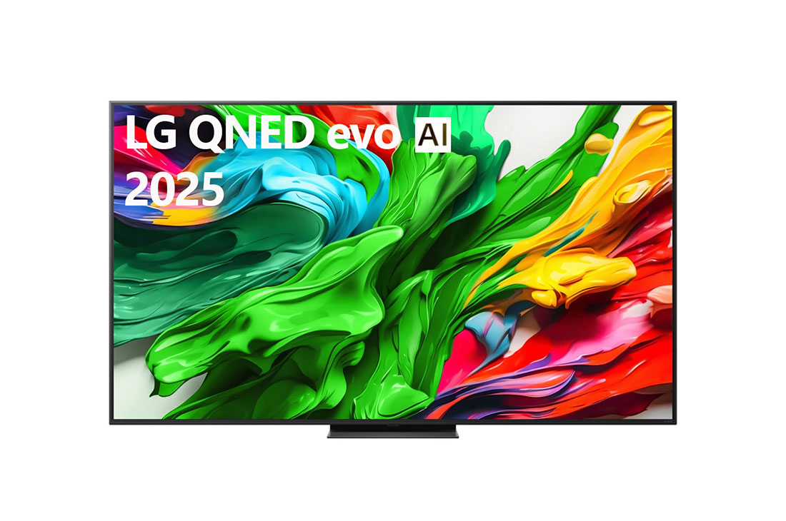 LG 75-inčni LG QNED evo AI QNED86 4K Smart televizor 2025, front, 75QNED86A3A