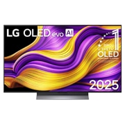 LG 48 inčni LG OLED evo AI G5 4K Smart TV 2025, Prikaz sa prednje strane LG OLED evo AI G5 4K pametnog televizora. 12 godina na 1. mestu u svetu, OLED amblem i logotip LG OLED evo AI 2025 su na ekranu., OLED48G53LS, thumbnail 1