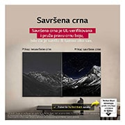 LG 42 inčni LG OLED evo AI C5 4K pametni televizor 2025, perfect black, OLED42C51LA, thumbnail 5