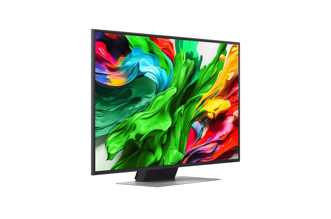 LG 50 inčni LG QNED evo AI QNED87 4K Smart televizor 2025, Blago iskošen prikaz LG QNED evo TV-a okrenutog nadesno, 50QNED87A3D, thumbnail 2