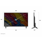 LG 43-inčni LG QNED AI QNED82 4K pametni televizor 2025, 43-inčni LG QNED AI QNED82 4K pametni televizor 2025, 43QNED82A3B, thumbnail 4