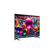 LG 55-inčni LG UHD AI UA75 4K pametni televizor 2025, Blago iskošen prikaz LG UHD TV-a okrenutog nadesno., 55UA75003LA, thumbnail 2