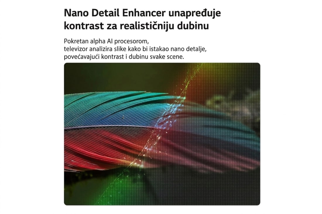 LG 43-inčni LG NANO 4K UHD AI NU90 pametni TV 2026., 43NU900B3LA, thumbnail 3