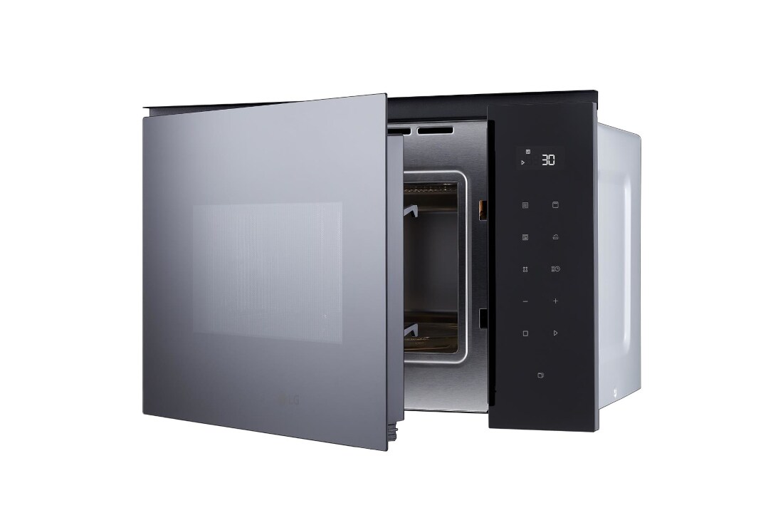 LG Ugradna mikrotalasna pećnica od 25 litara sa roštiljem, 900 W,  Ugradna mikrotalasna rerna - MGBZ2593F, MGBZ2593F, thumbnail 3
