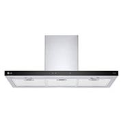 LG Ugradni aspirator širine 90 cm, maksimalnog kapaciteta ventilacije 830 m3/h i WiFi funkcije, Pogled spreda sa otvorenim vratima, HCEZ3626S, thumbnail 2