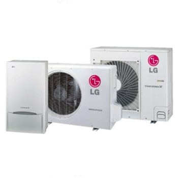 Therma V Split je najnoviji sistem sa toplotnom pumpom na vazduh i vodu firme LG, koji na ekološki prihvatljiv i energetski efikasan način zadovoljava sve potrebe za grejanje i hlađenje prostorija u domaćinstvu, kao i potrebe za sanitarnu toplu vodu.1