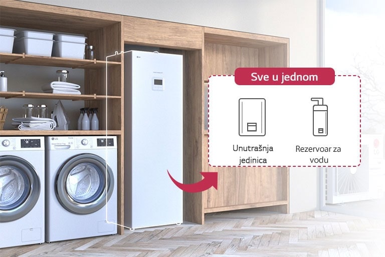 Uštedite prostor uz integrisani sistem