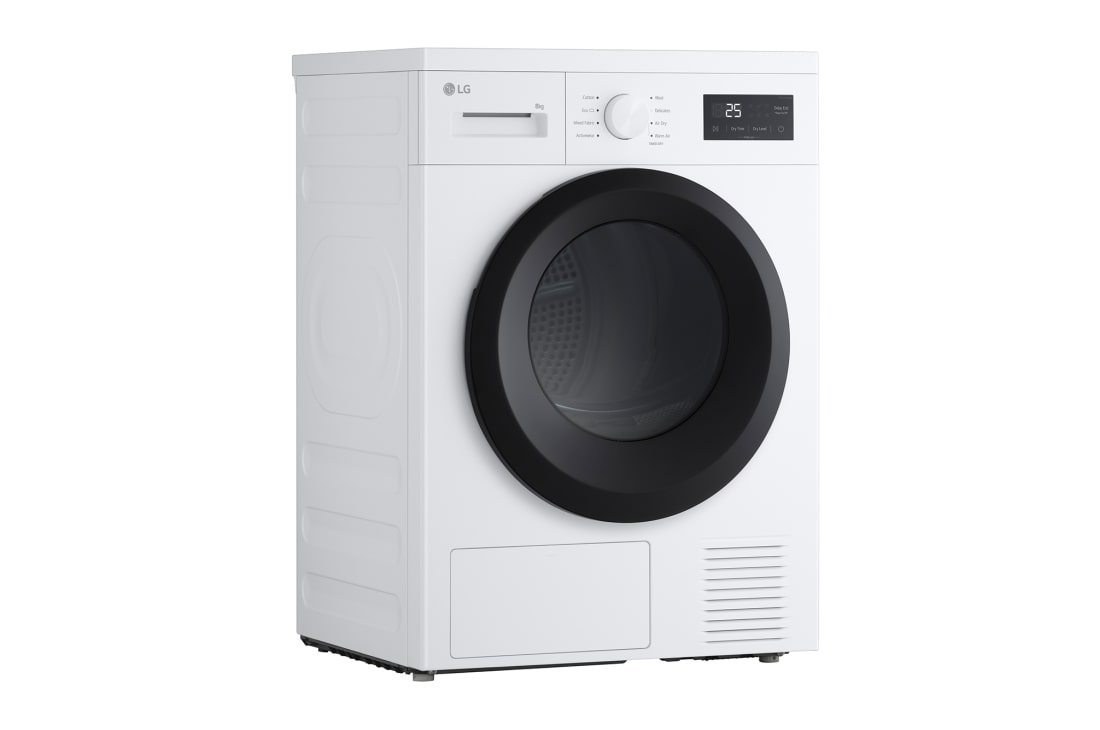 LG 8 kg, Eco Hybrid™ DUAL inverter toplotna pumpa za sušenje, kondenzator sa automatskim čišćenjem, ThinQ™, WiFi funkcija​, 9 kg, Eco Hybrid™ DUAL inverter toplotna pumpa za sušenje, RHA1008NWK, thumbnail 3