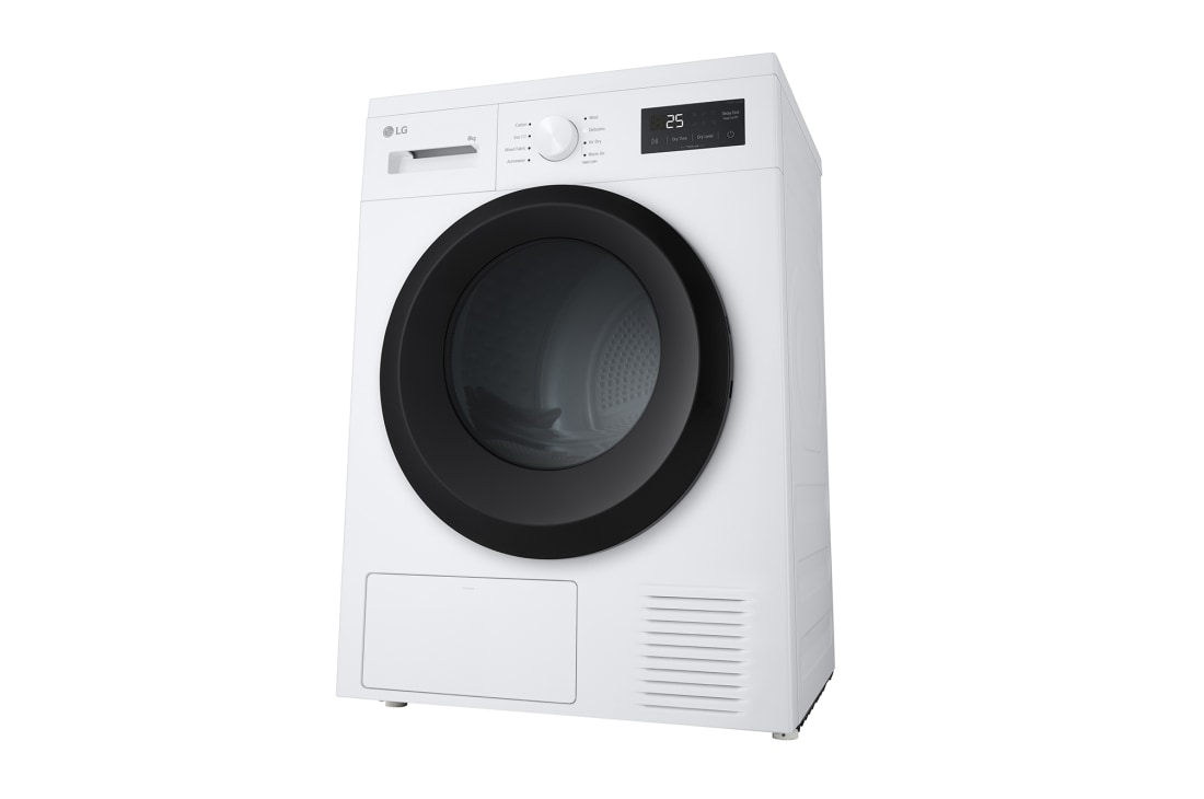 LG 8 kg, Eco Hybrid™ DUAL inverter toplotna pumpa za sušenje, kondenzator sa automatskim čišćenjem, ThinQ™, WiFi funkcija​, 9 kg, Eco Hybrid™ DUAL inverter toplotna pumpa za sušenje, RHA1008NWK, thumbnail 6