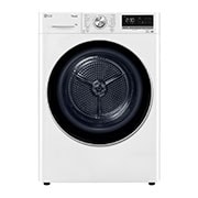 LG 9 kg, Eco Hybrid™ DUAL inverter toplotna pumpa za sušenje, kondenzator sa automatskim čišćenjem, ThinQ™ WiFi funkcija, Pogled Spreda, RH90V9AV3N, thumbnail 1