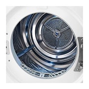 LG 9 kg, Eco Hybrid™ DUAL inverter toplotna pumpa za sušenje, kondenzator sa automatskim čišćenjem, ThinQ™ WiFi funkcija, Pogled na bubanj, RH90V9AV3N, thumbnail 4