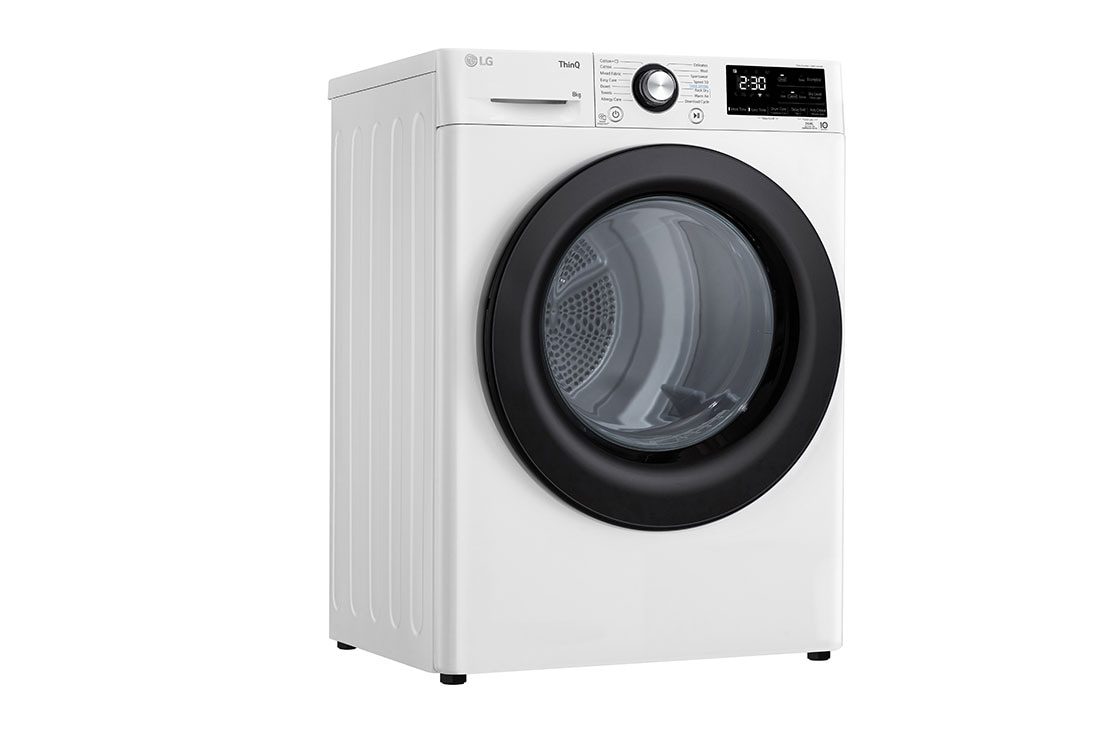 LG 8 kg, Eco Hybrid™ DUAL inverter toplotna pumpa za sušenje, kondenzator sa automatskim čišćenjem, ThinQ™ WiFi funkcija, RH80V3AVBN, RH80V3AVBN, thumbnail 9