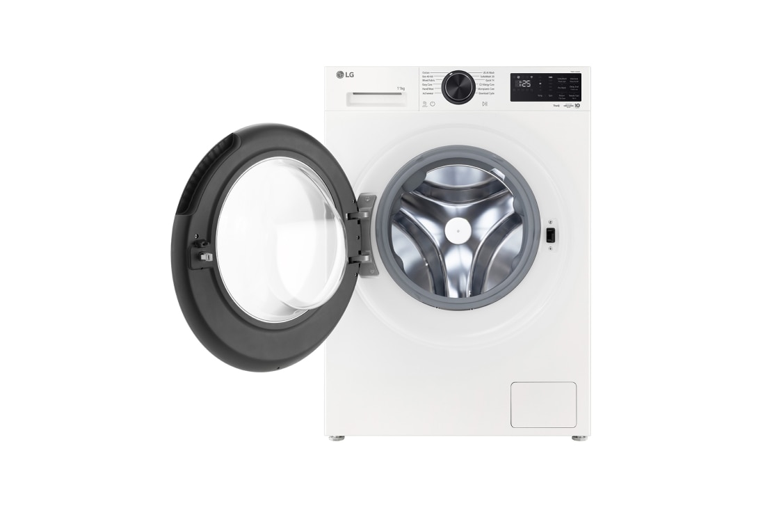 LG 11 kg, max. 1400 obrtaja/min., Mašina za pranje veša sa parom, AI DD™ tehnologija, TurboWash™360, WiFi Funkcija, Mašina za pranje veša sa parom - F4X5011TWB, F4X5011TWB, thumbnail 2