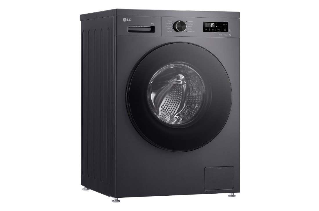 LG 9 kg, max. 1400 obrtaja/min., Mašina za pranje veša sa parom, WiFi Funkcija, Pogled iz gornje perspektive, F4X1009NMB, thumbnail 8