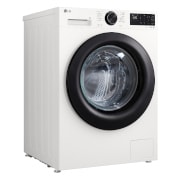 LG 10 kg, max. 1400 obrtaja/min., Mašina za pranje veša sa parom, AI DD™ tehnologija, WiFi Funkcija	, Pogled na LG mašinu za pranje veša sa prednje strane F4X5N10NWK, F4X5N10NWK, thumbnail 8