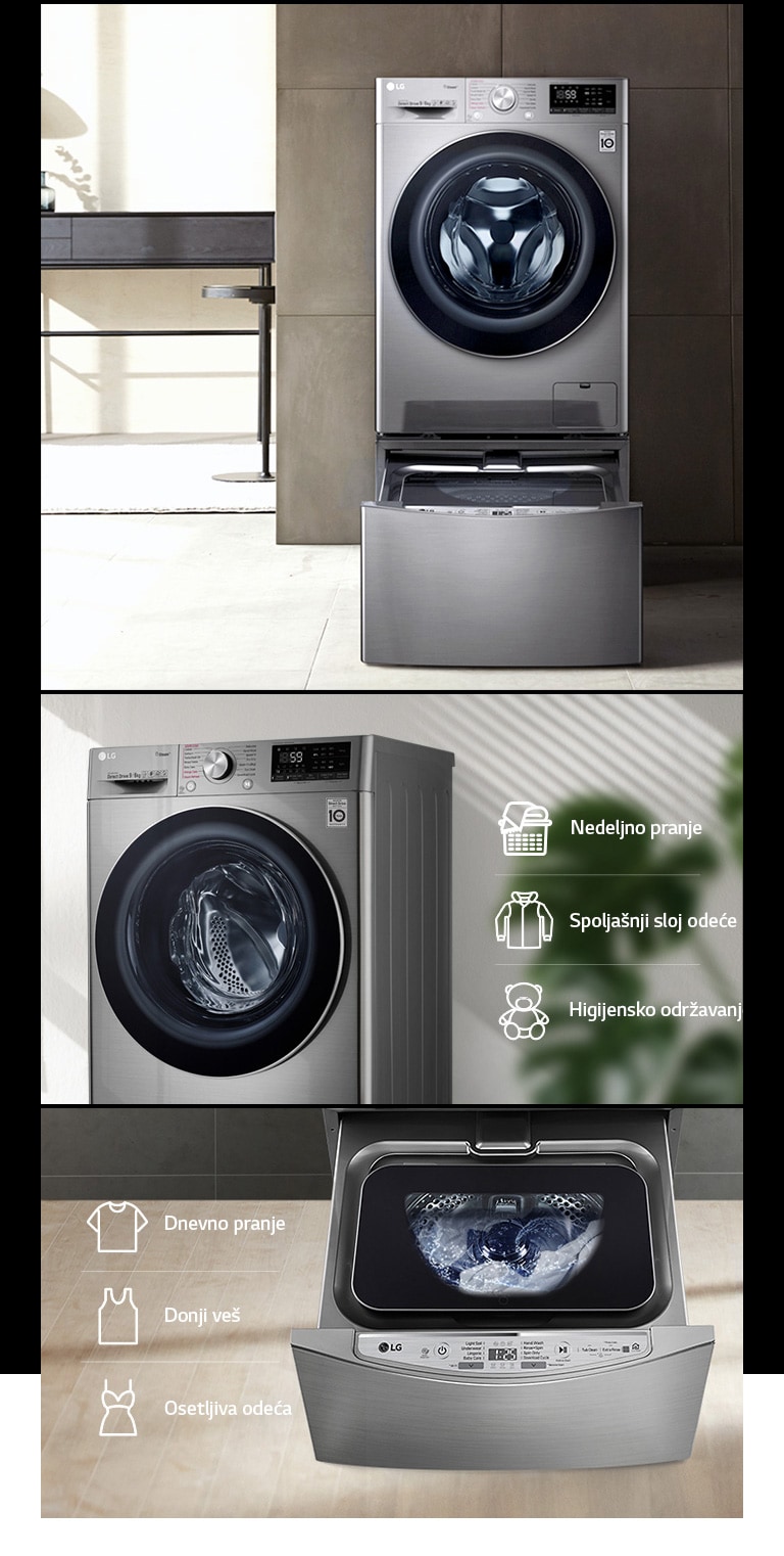 Dostupno uz TWINWash™ Mini2