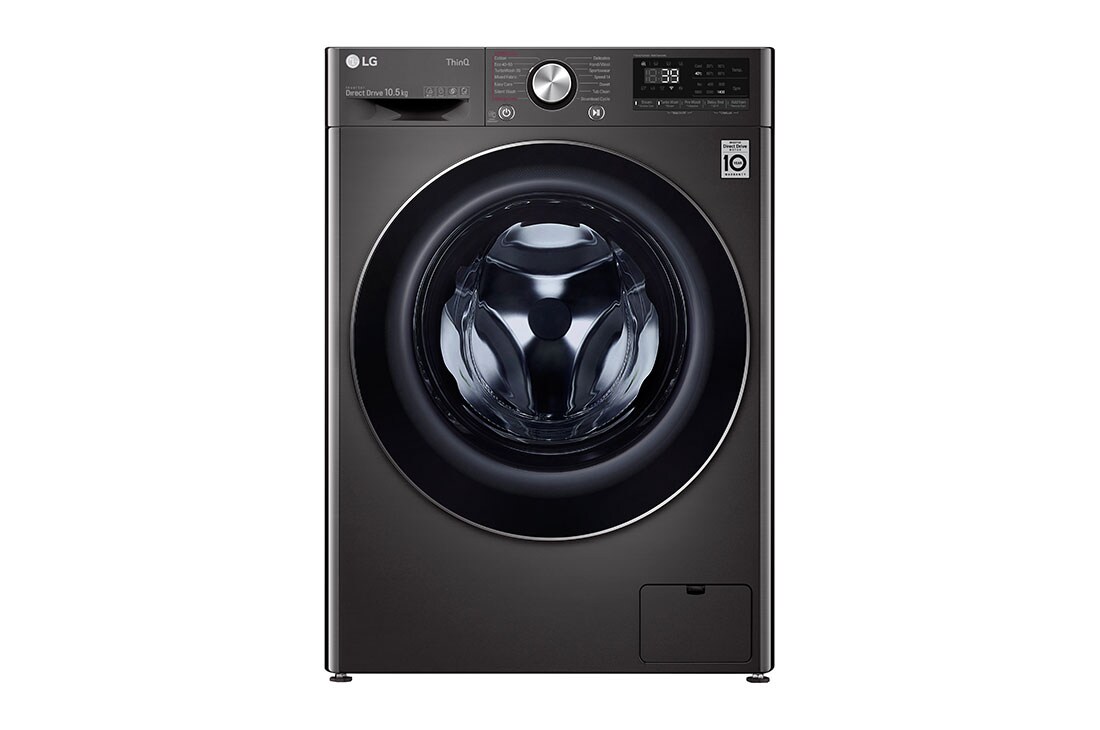 LG 10,5 kg, max. 1400 obrtaja/min., Mašina za pranje veša sa parom, AI DD™ tehnologija, TurboWash™360, WiFi Funkcija, F4WV910P2SE, F4WV910P2SE