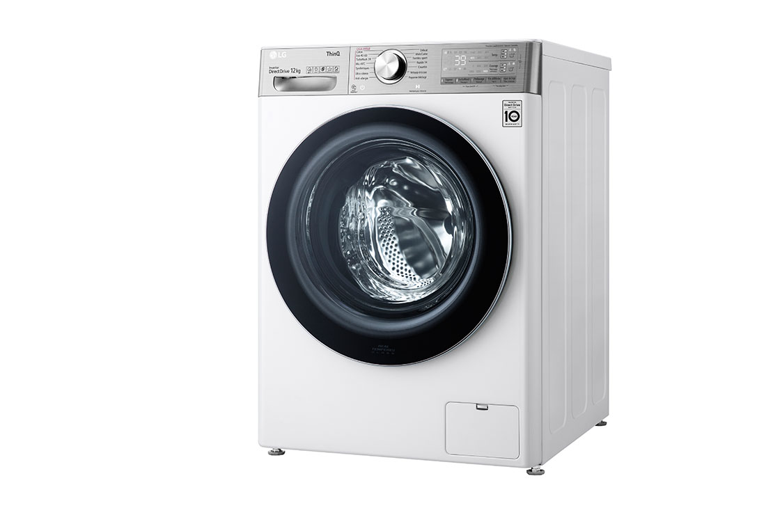 LG 12/8 kg, kapaciteta. 1400 obrtaja / min, mašina za pranje i sušenje sa TurboWash™360, AI DD™, WIFI funkcijom i funkcijom pranja parom, F4DV912H2EA, F4DV912H2EA, thumbnail 12