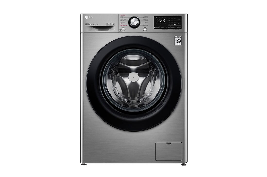 LG 9 kg, max. 1400 obrtaja/min., Mašina za pranje veša sa parom, AI DD™ tehnologija, F4WV309S6TE, F4WV309S6TE