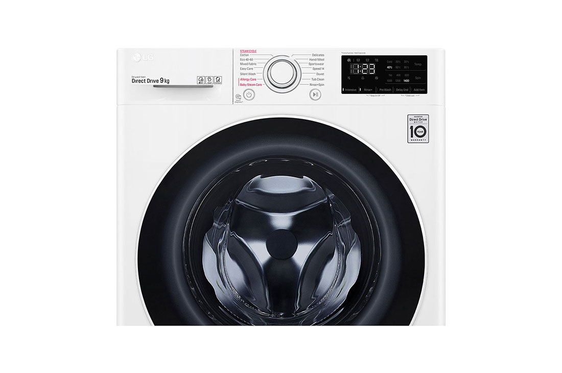LG 9 kg, max. 1400 obrtaja/min., Mašina za pranje veša sa parom, AI DD™ tehnologija, F4WV329S0E, F4WV329S0E, thumbnail 6