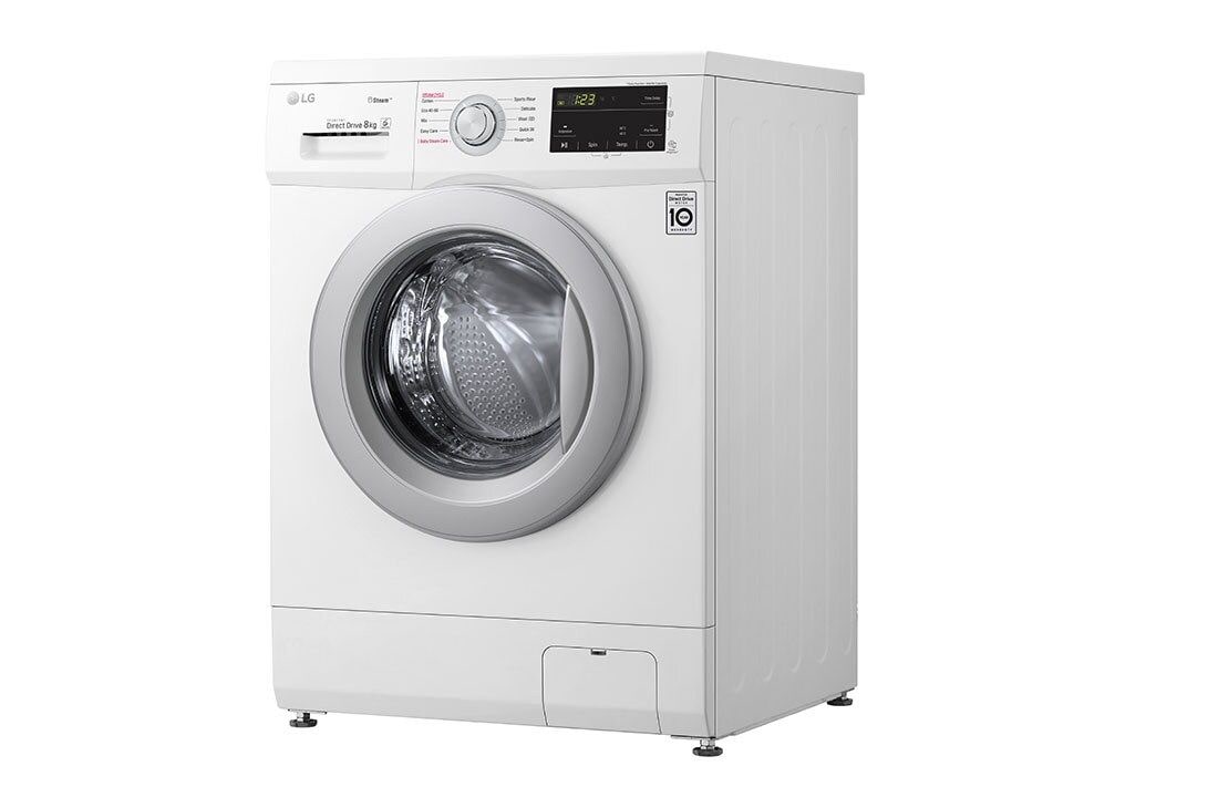 LG 8 kg, max. 1400 obrtaja/min., Mašina za pranje veša sa parom, F4J3TS4WE, thumbnail 11