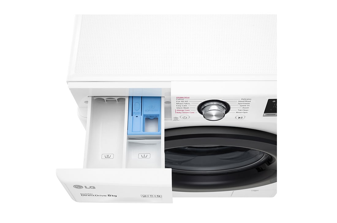 LG 8 kg, max. 1400 obrtaja/min., Mašina za pranje veša sa parom, AI DD™ tehnologija, F4WV308S6U, F4WV308S6U, thumbnail 7