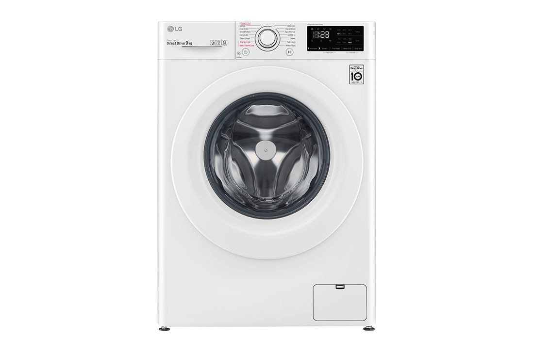 LG 9 kg, 1400 obrtaja/min., Mašina za pranje veša sa parom, AI DD™  tehnologija, F4WV309S3E, F4WV309S3E