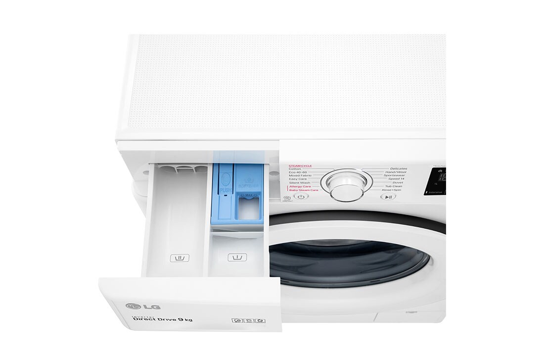 LG 9 kg, 1400 obrtaja/min., Mašina za pranje veša sa parom, AI DD™  tehnologija, F4WV309S3E, F4WV309S3E, thumbnail 7