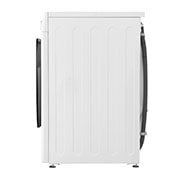 LG 10 kg, max. 1400 obrtaja/min., Mašina za pranje veša sa parom, AI DD™ tehnologija, side view, F4WR510SBW, thumbnail 14