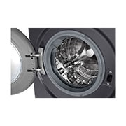 LG 10/6 kg, max. 1400 obrtaja/min., Kombinovana mašina za pranje veša sa parom, TurboWash™360 i AI DD™ tehnologija, Pogled na bubanj, F4DR510S2M, thumbnail 4