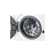 LG 8/5 kg, max. 1200 obrtaja/min., Kombinovana mašina za pranje veša sa parom, TurboWash™360, AI DD™ tehnologija, Slim dubina, Pogled na bubanj, F2DR508S1W, thumbnail 4