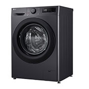 LG 9/6 kg, max. 1400 obrtaja/min., Kombinovana mašina za pranje veša sa parom, AI DD™ tehnologija, Pogled sa desne strane, F4DR509SBM, thumbnail 12