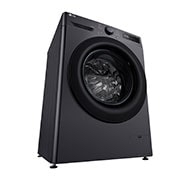 LG 9/6 kg, max. 1400 obrtaja/min., Kombinovana mašina za pranje veša sa parom, AI DD™ tehnologija, Pogled sa leve strane, F4DR509SBM, thumbnail 13