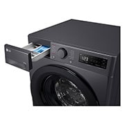 LG 9/6 kg, max. 1400 obrtaja/min., Kombinovana mašina za pranje veša sa parom, AI DD™ tehnologija, Pogled otvora za deterdžent, F4DR509SBM, thumbnail 6