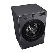 LG 9/6 kg, max. 1400 obrtaja/min., Kombinovana mašina za pranje veša sa parom, AI DD™ tehnologija, Pogled iz gornje perspektive, F4DR509SBM, thumbnail 8