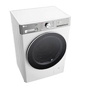 LG 9 kg, max. 1200 obrtaja/min., Mašina za pranje veša sa parom, AI DD™ tehnologija, TurboWash™360, WiFi Funkcija, Slim dubina, Pogled iz gornje perspektive, F2WR909P3W, thumbnail 8