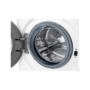 LG 8/5 kg, max. 1200 obrtaja/min., Kombinovana mašina za pranje veša sa parom, AI DD™ tehnologija, Slim dubina, Pogled odozgo spreda, F2DR508SBW, thumbnail 4