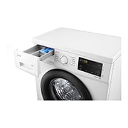 LG 6.5 kg, max. 1200 obrtaja/min., Mašina za pranje veša sa parom, Slim dubina, Pogled otvora za deterdžent, F2J3WS6WE, thumbnail 6