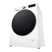 LG 10 kg, max. 1400 obrtaja/min., Mašina za pranje veša sa parom, AI DD™ tehnologija, TurboWash™360, WiFi Funkcija, Pogled sa leve perspektive, F4WR710S2W, thumbnail 13