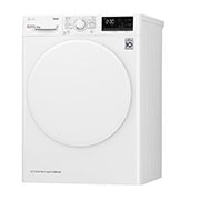 LG 8 kg, Eco Hybrid™ DUAL inverter toplotna pumpa za sušenje, kondenzator sa automatskim čišćenjem, ThinQ™ WiFi funkcija, Pogled sa desne strane, RH80V3AV0N, thumbnail 10