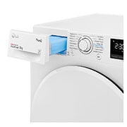 LG 8 kg, Eco Hybrid™ DUAL inverter toplotna pumpa za sušenje, kondenzator sa automatskim čišćenjem, ThinQ™ WiFi funkcija, Pogled otvora za deterdžent, RH80V3AV0N, thumbnail 6