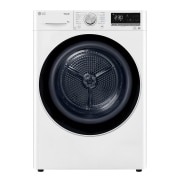 LG 9 kg, Eco Hybrid™ DUAL inverter toplotna pumpa za sušenje, kondenzator sa automatskim čišćenjem, ThinQ™, WiFi funkcija, Pogled spreda, RH90V9AV4N, thumbnail 1